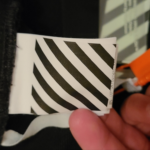 OFF-WHITE jeans - diagonal back leg - Picture 9 of 16